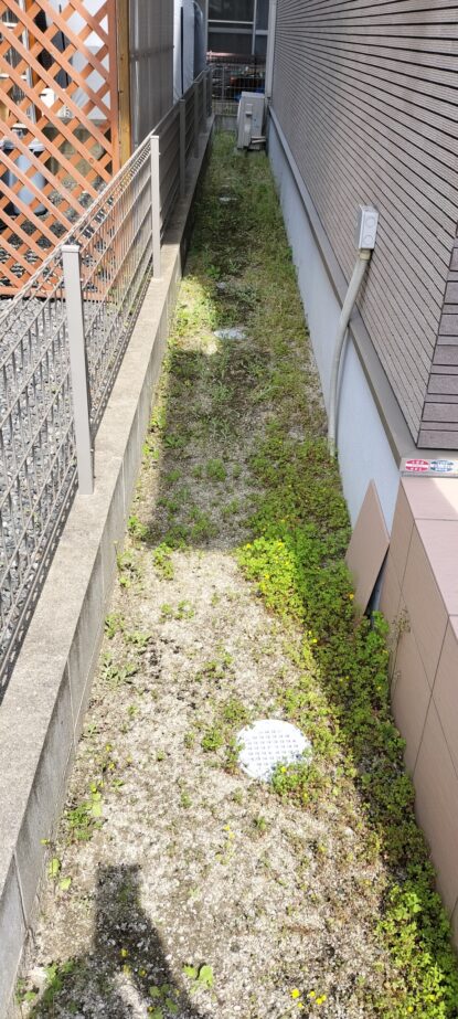 （Before）福岡県那珂川市個人邸の整地＆砂利敷き-2025-05-13