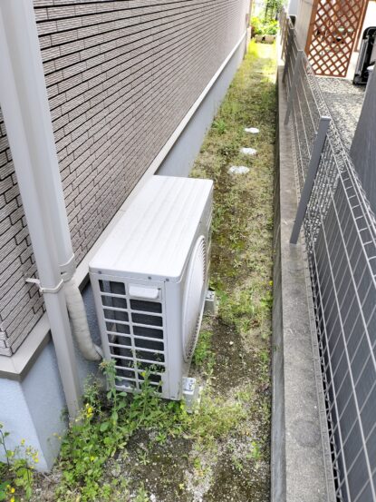 （ビフォー）福岡県那珂川市個人邸の整地＆砂利敷き-2025-05-13