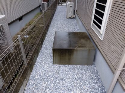 （砂利敷き）福岡県那珂川市個人邸の整地＆砂利敷き-2025-05-13